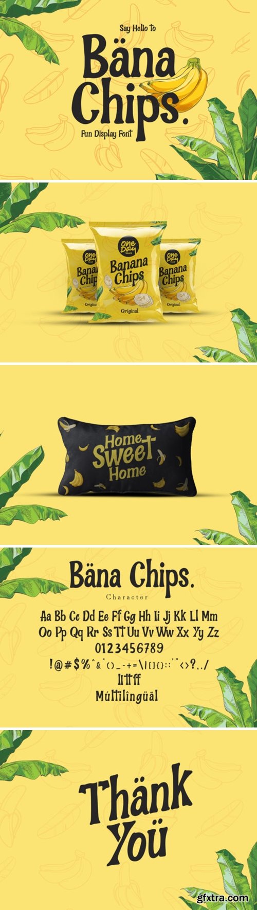 Bana Chips Font