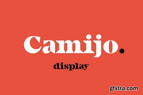 CM - Camijo Display Serif Font 4677910