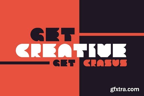 Crasus - Modern & Bold Display Font