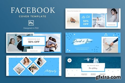 Wedding Facebook Cover Template