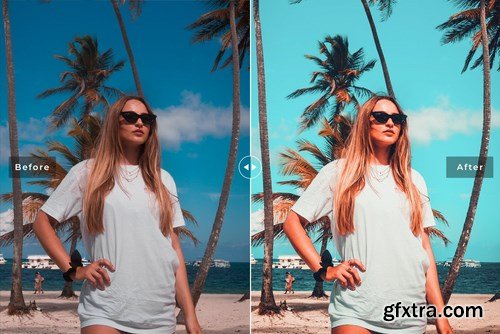 Punta Cana Mobile & Desktop Lightroom Presets