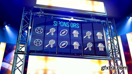 Videohive Sports Display Screens 25936480