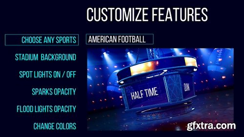 Videohive Sports Display Screens 25936480