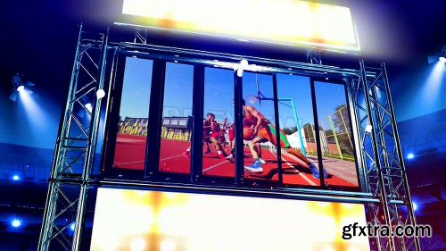 Videohive Sports Display Screens 25936480