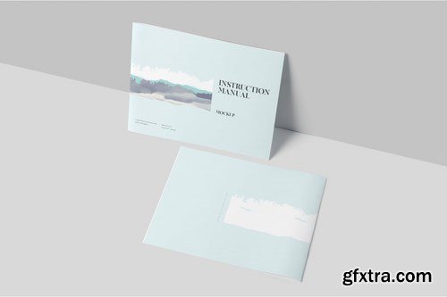 Landscape Instruction Manual & Brochure Mockups