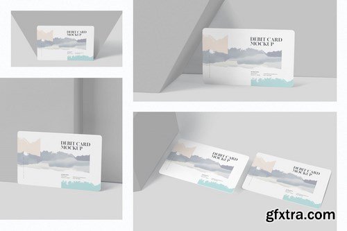 Debit Card Mockup Templates