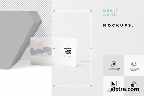 Debit Card Mockup Templates