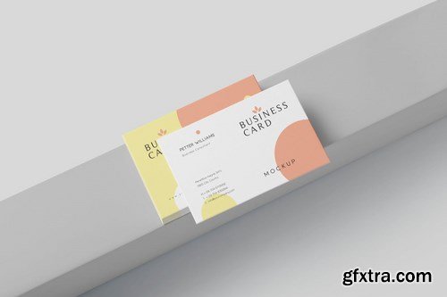 Modern Business Card Stack Mockups