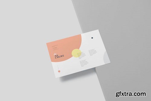 A6 Single Page Flyer Mockups