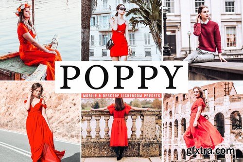 Poppy Mobile & Desktop Lightroom Presets