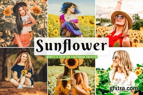 Sunflower Mobile & Desktop Lightroom Presets