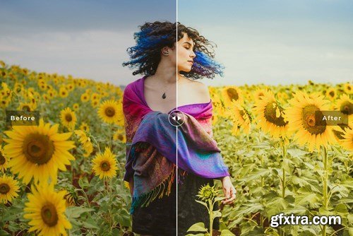 Sunflower Mobile & Desktop Lightroom Presets