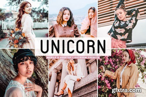 Unicorn Mobile & Desktop Lightroom Presets