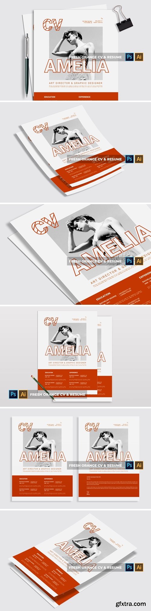 Fresh Orange | CV & Resume