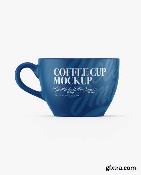 Ceramic Coffee Cup Mockup 56514