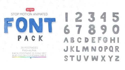 Videohive - Clay Letters Font Pack