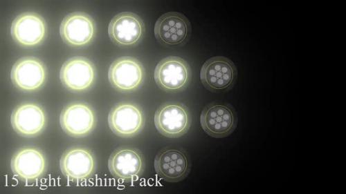 Videohive - 15 Light Flashing Pack