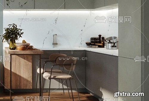 Modern Apartment 03 3D Interior