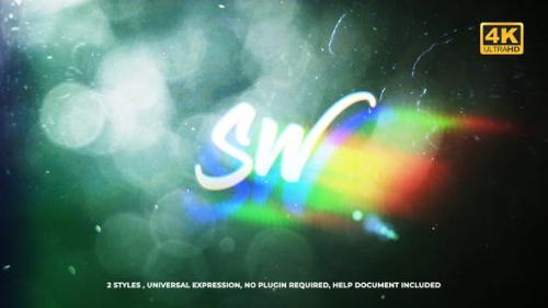 Videohive - Flare Glitch Logo