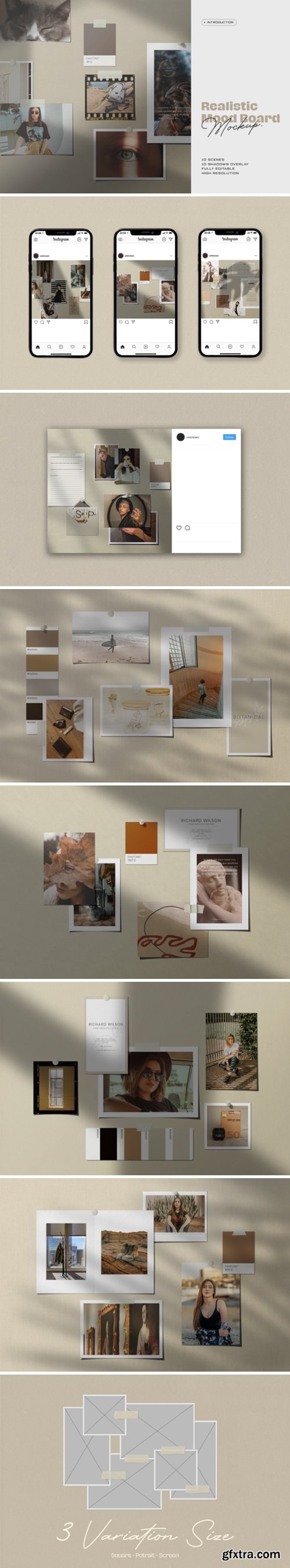 Moodboard Mockup Kit 3663385