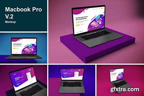 Macbook Pro Mockup V.2