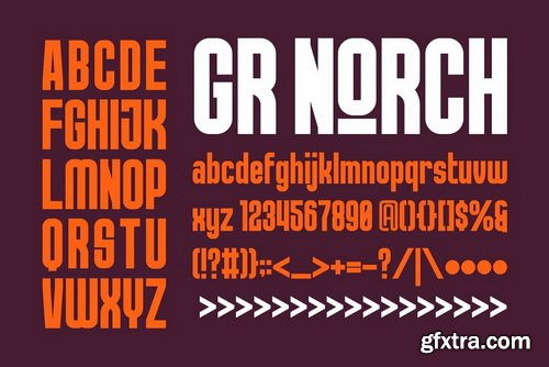 GR NORCH Font