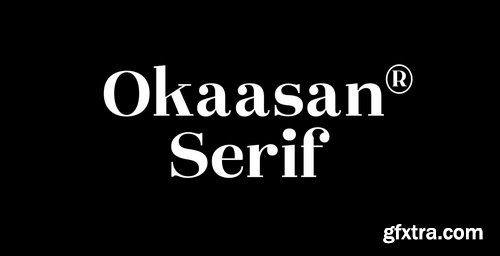 Okaasan Serif Font Family