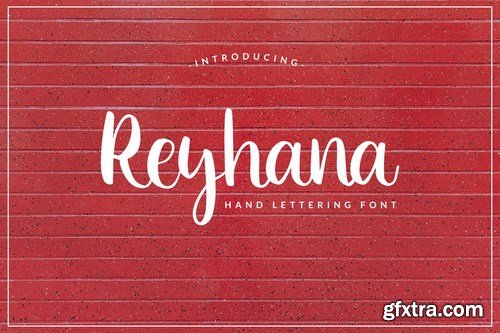 Reyhana - Hand Lettering Font