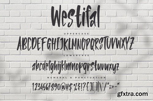 Westifal - The Handwritten Font