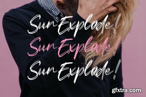 Russlock SVG Brush Font