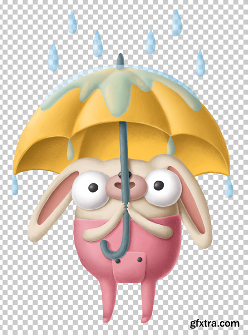 cartoon-rabbit-with-umbrella_147671-86