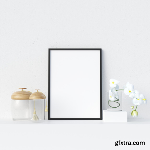 frame-mockup-white-interior-with-decoration_42637-418