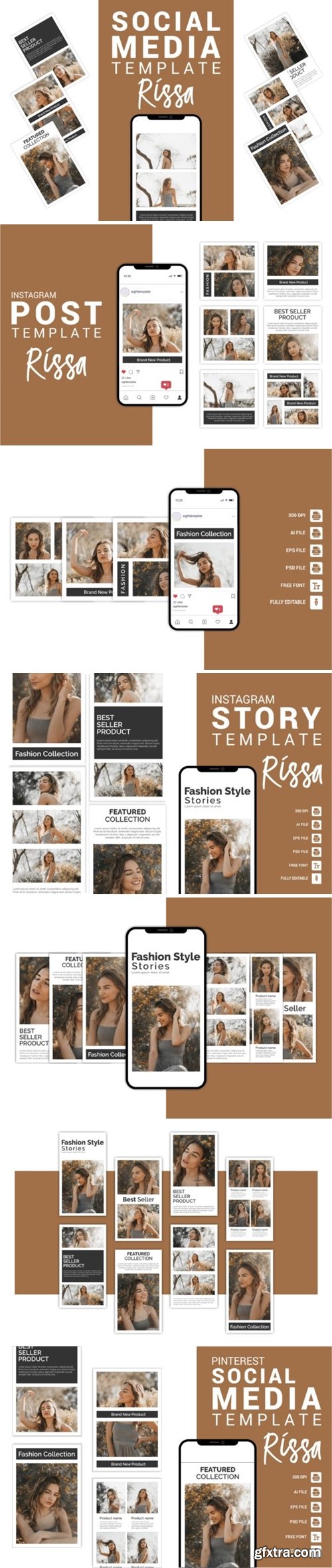 Rissa - Fashion Social Media Template3656098