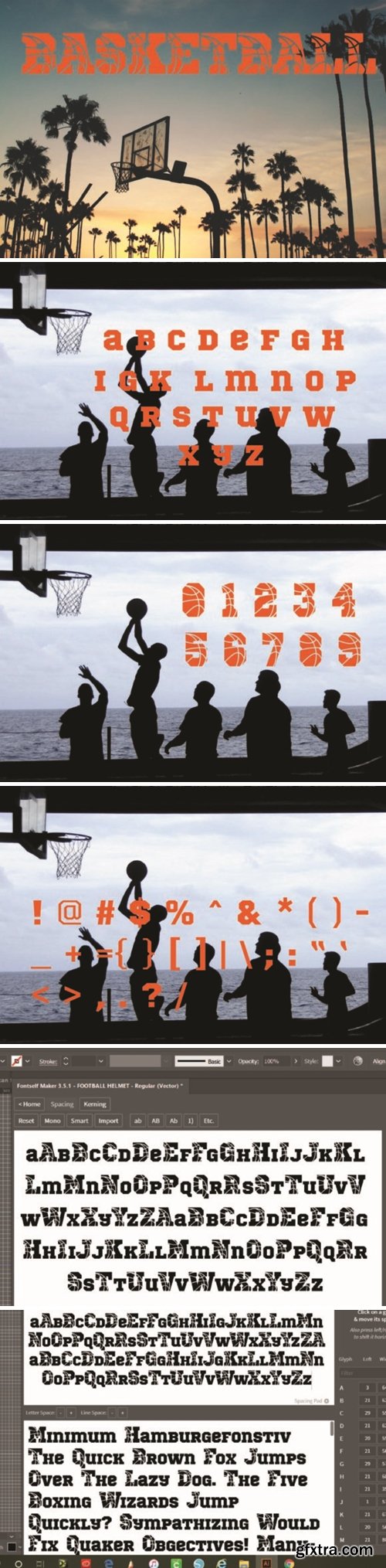 Basketball Font