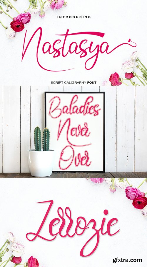 Nastasya Script Font