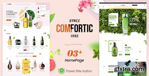 ThemeForest - Comfortic v1.0 - Clean Responsive Beauty & Cosmetic Shopify Theme - 26004230