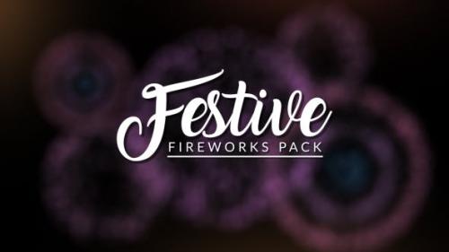 Videohive - FESTIVE - Fireworks Pack