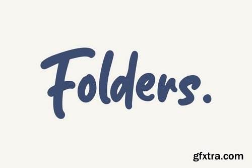 Folders Font