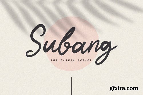 Subang - The Casual Script