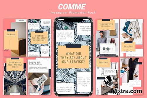 Comme - Instagram Promotion Pack