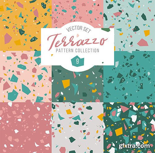 Terrazzo Seamless Pattern Collection