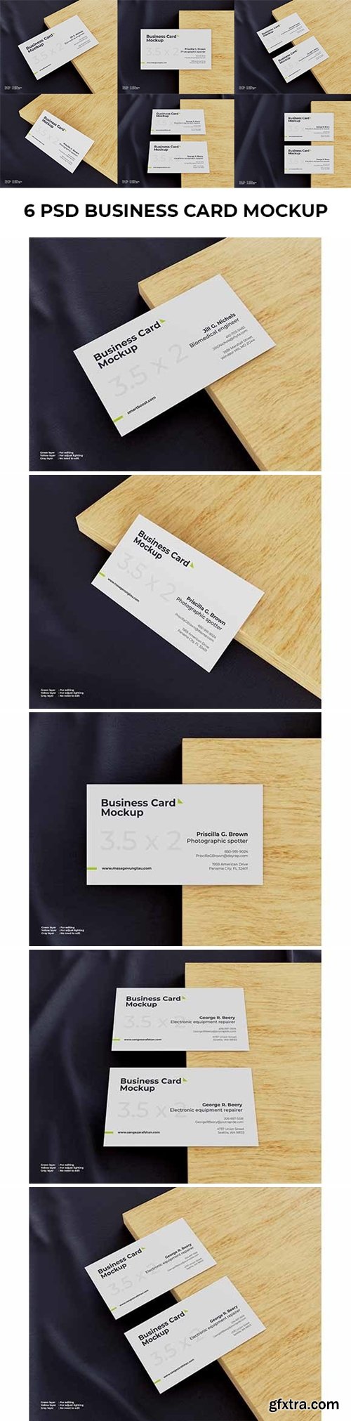 Elegant Business Card Mockup 3669951