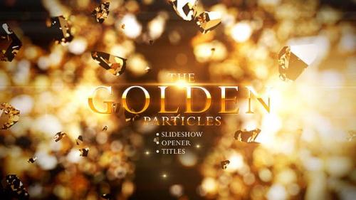 Videohive - Golden Particles