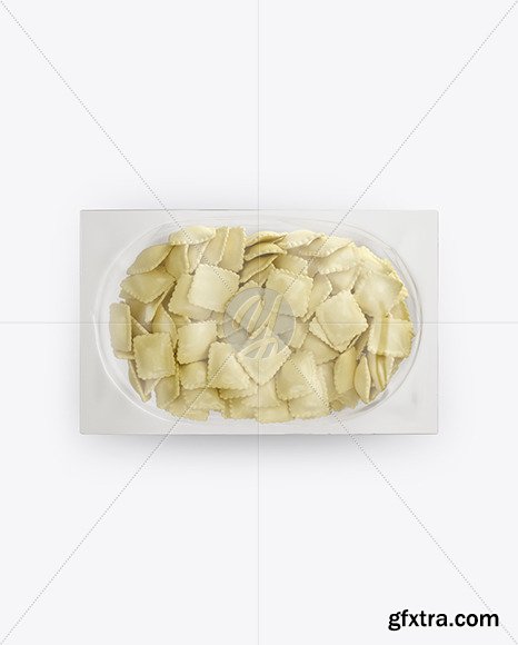 Tray With Ravioli Mockup 56379