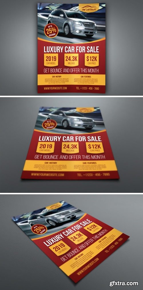 Car for Sale Flyer 3682763