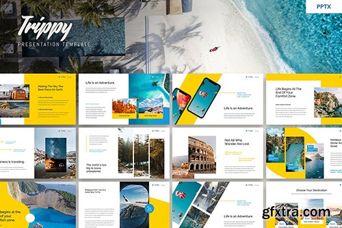 Trippy - Travel Business Powerpoint Template