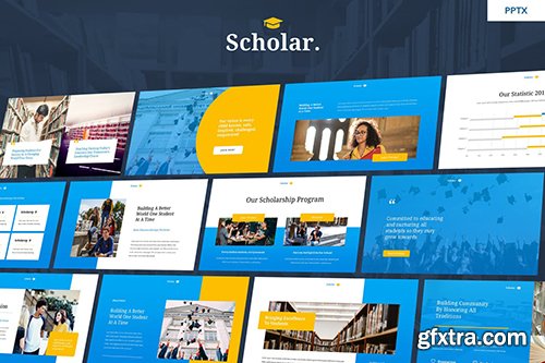 Scholar - Education Theme Powerpoint Template