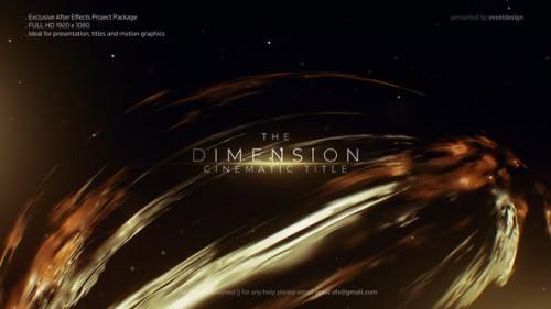 Videohive - Dimension Cinematic Title