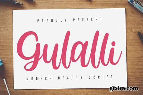 Gulalli Modern Script