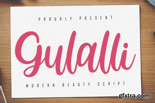 Gulalli Modern Script